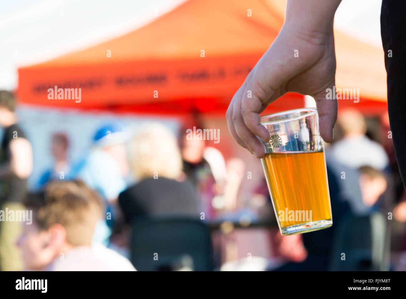 Bridport Beer Festival 2014 Banque D'Images
