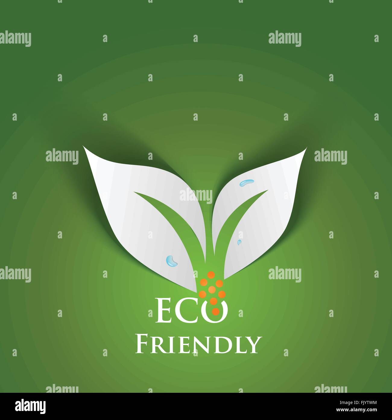 Eco Friendly concept Illustration de Vecteur