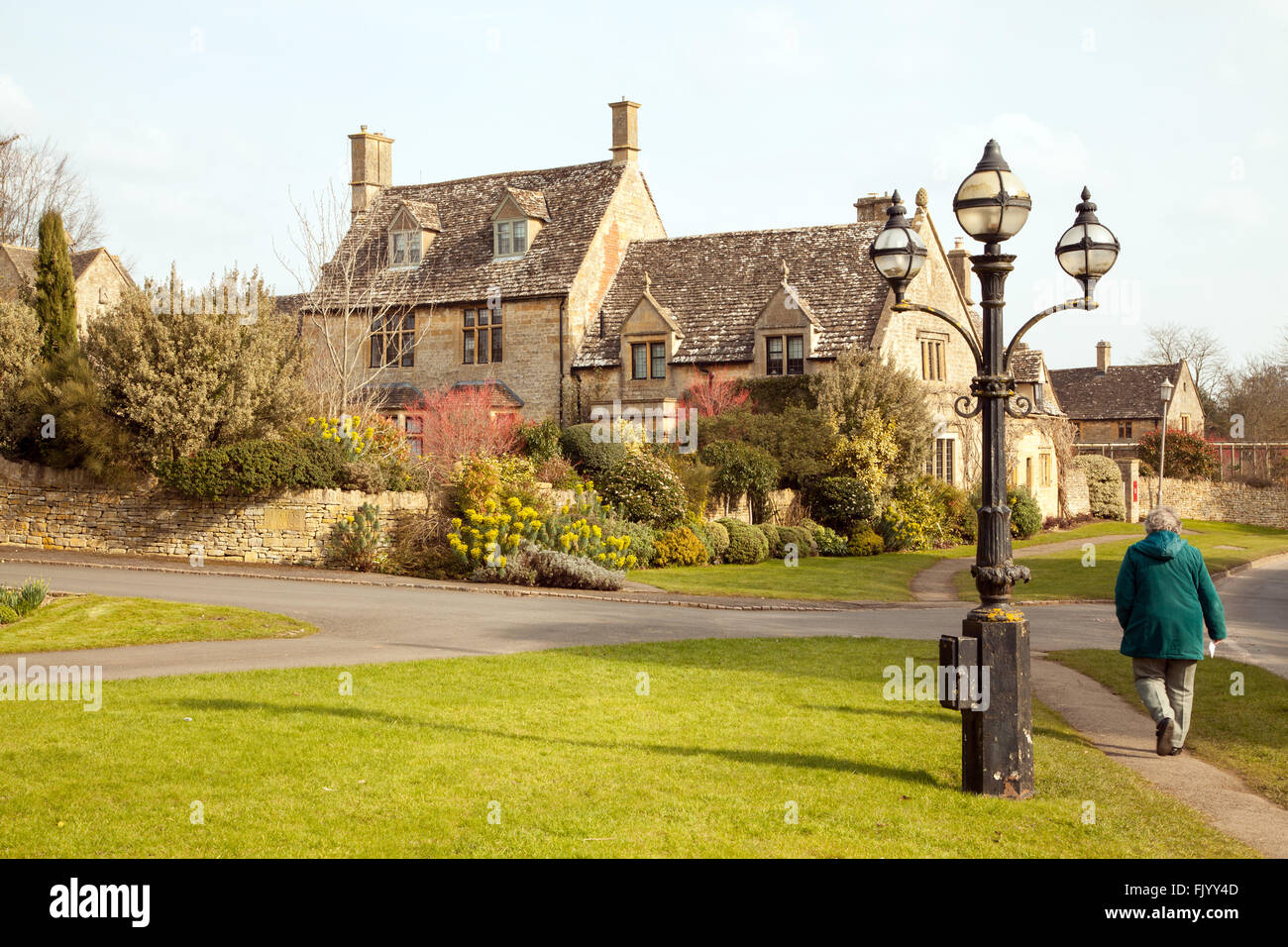 Chipping Campden un village de l'English UK Cotswolds Banque D'Images