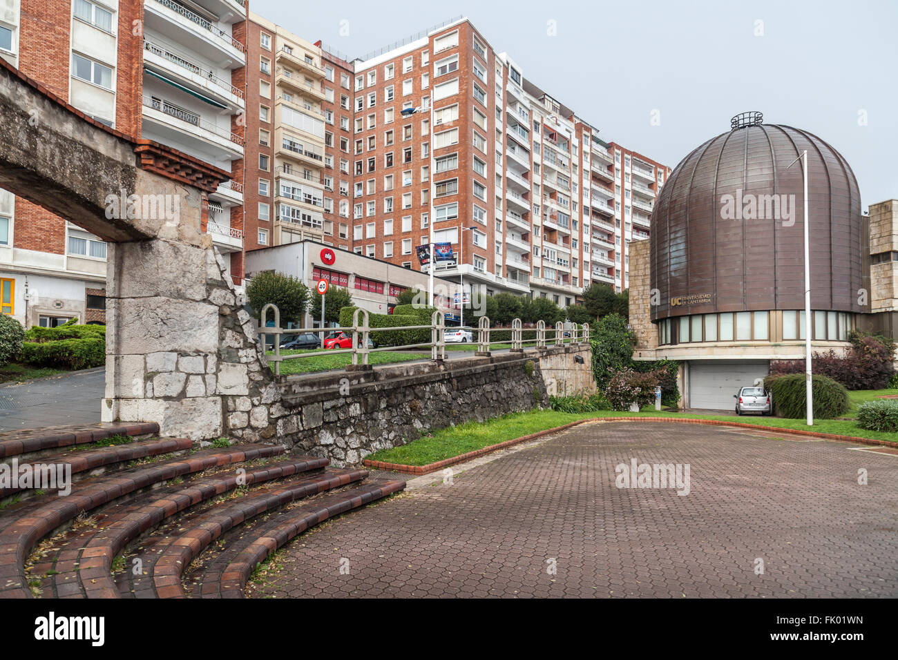 Université de Santander, en Cantabrie, Espagne. Banque D'Images