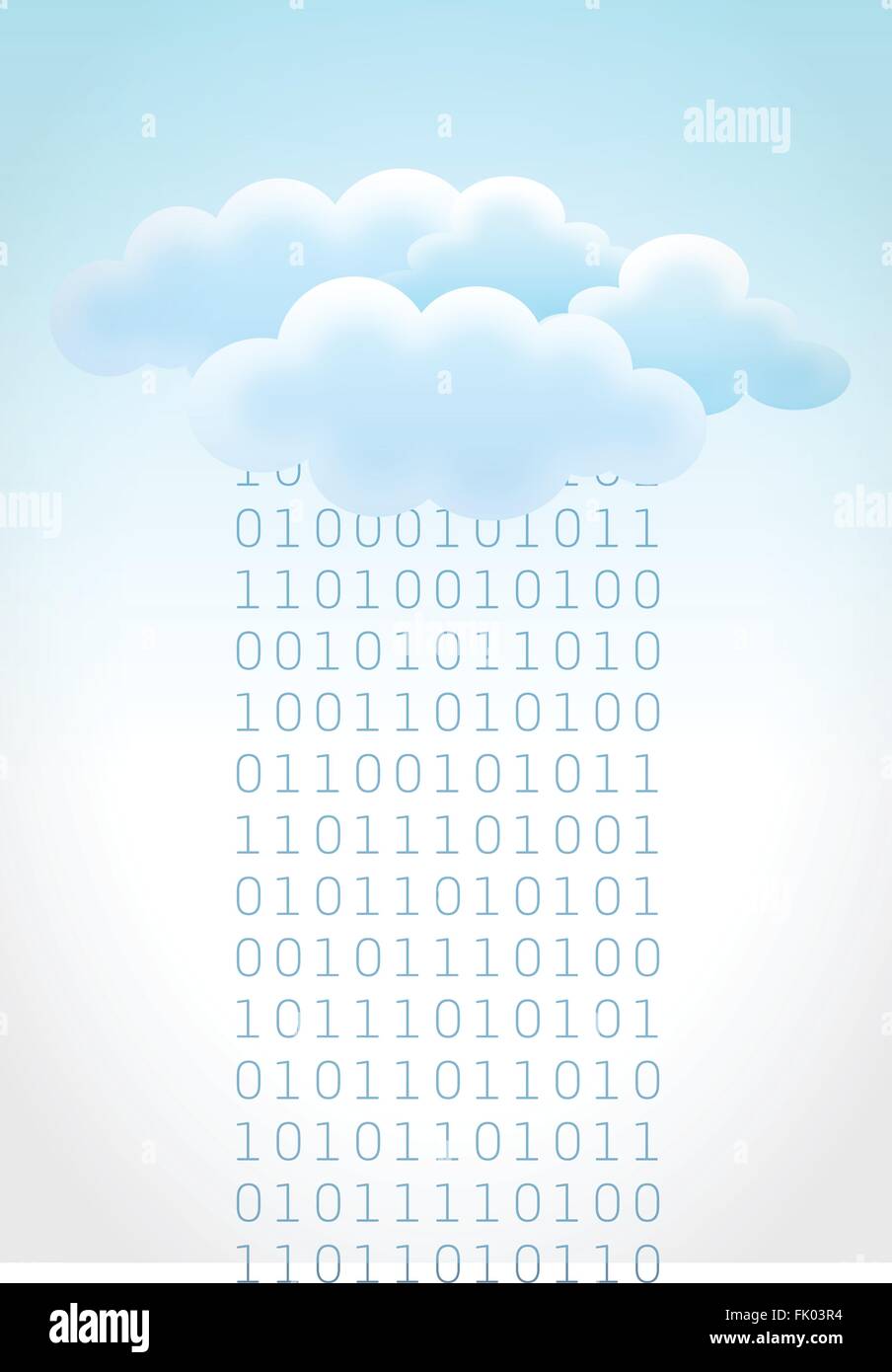 Le cloud computing 2 Illustration de Vecteur