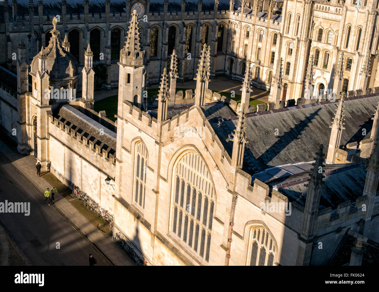 All Souls College. L'Université d'Oxford, Angleterre Banque D'Images