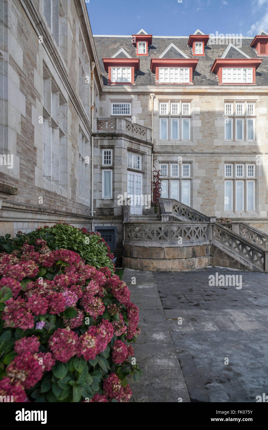 Palacio de la Magdalena, Real Sitio de la Magdalena, Santander, Espagne. Banque D'Images