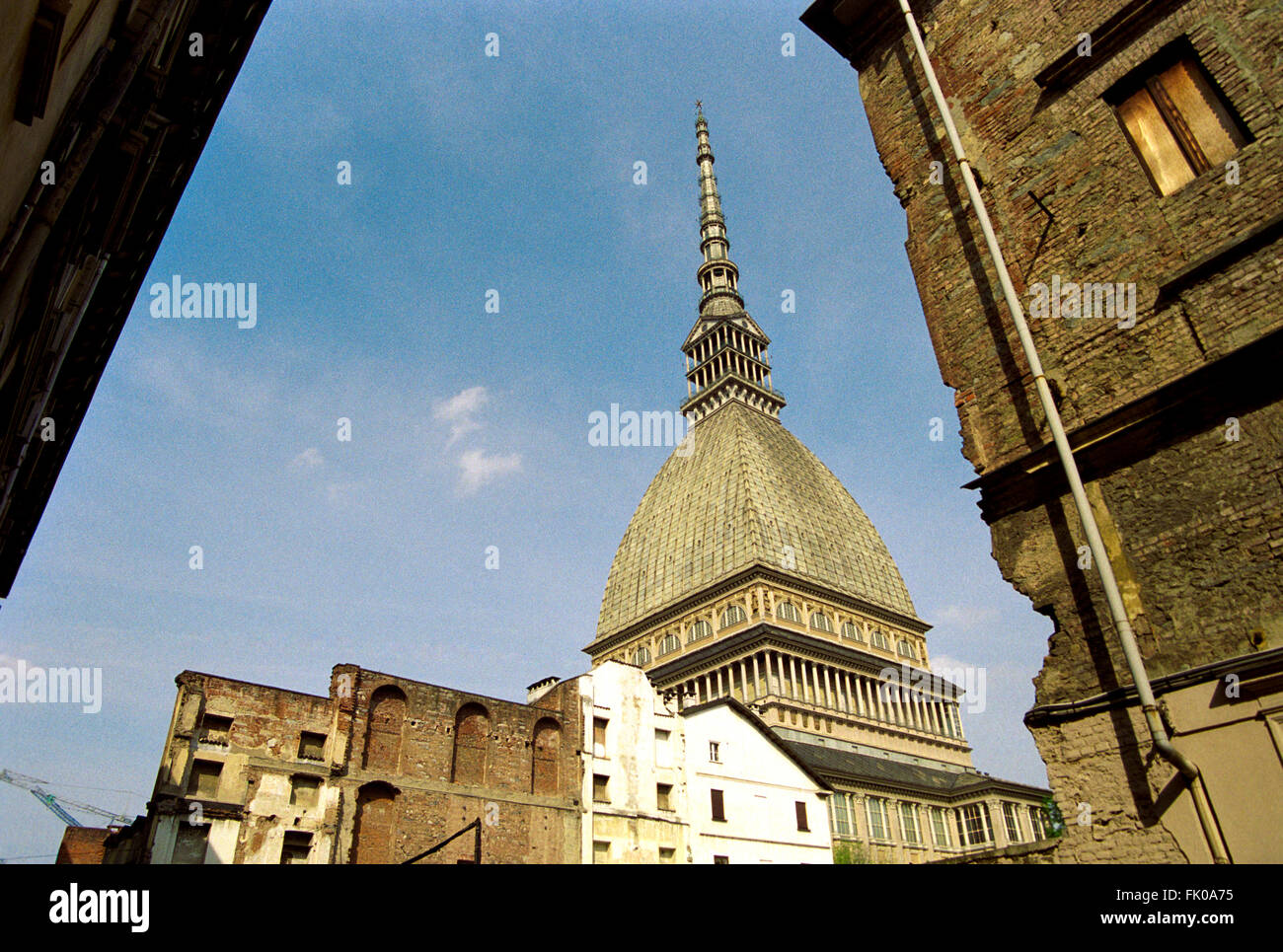 L'Italie, Piémont, Turin, Mole Antonelliana, Musée du Cinéma. Banque D'Images