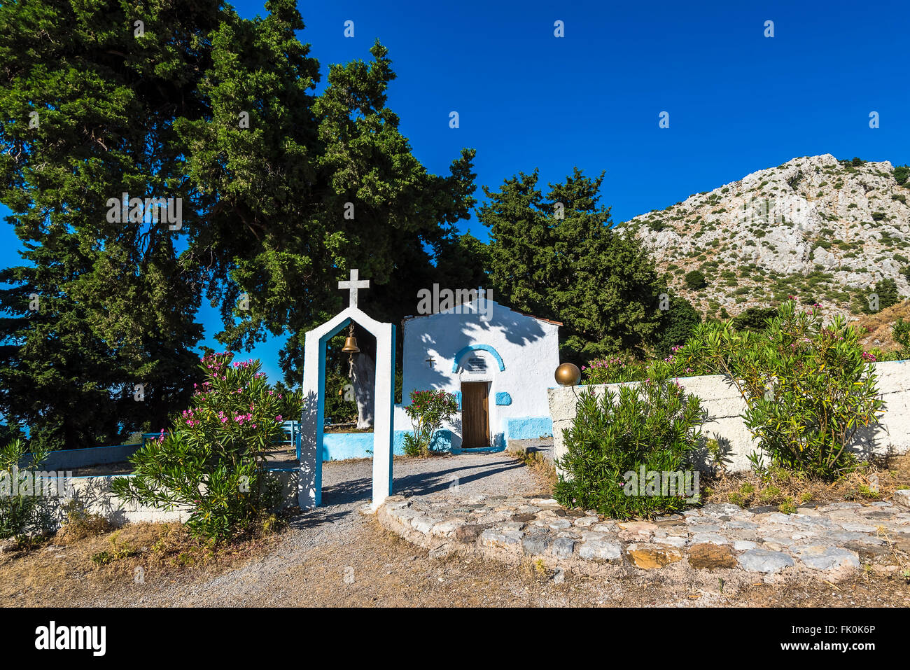 Église Saint Vasilios à Kos Island Grèce Banque D'Images