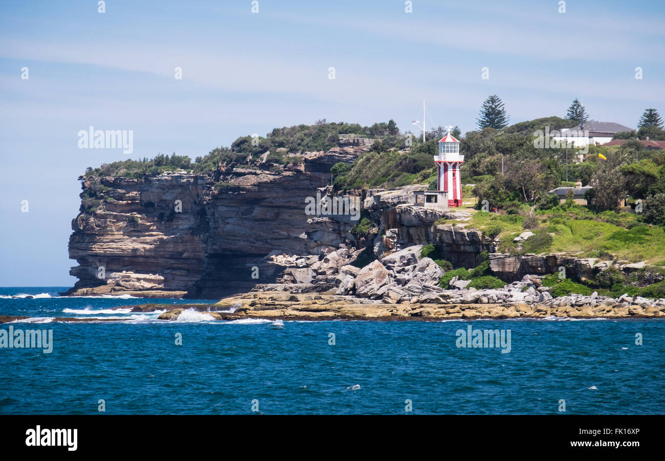Phare Hornby à Sydney, NSW Banque D'Images