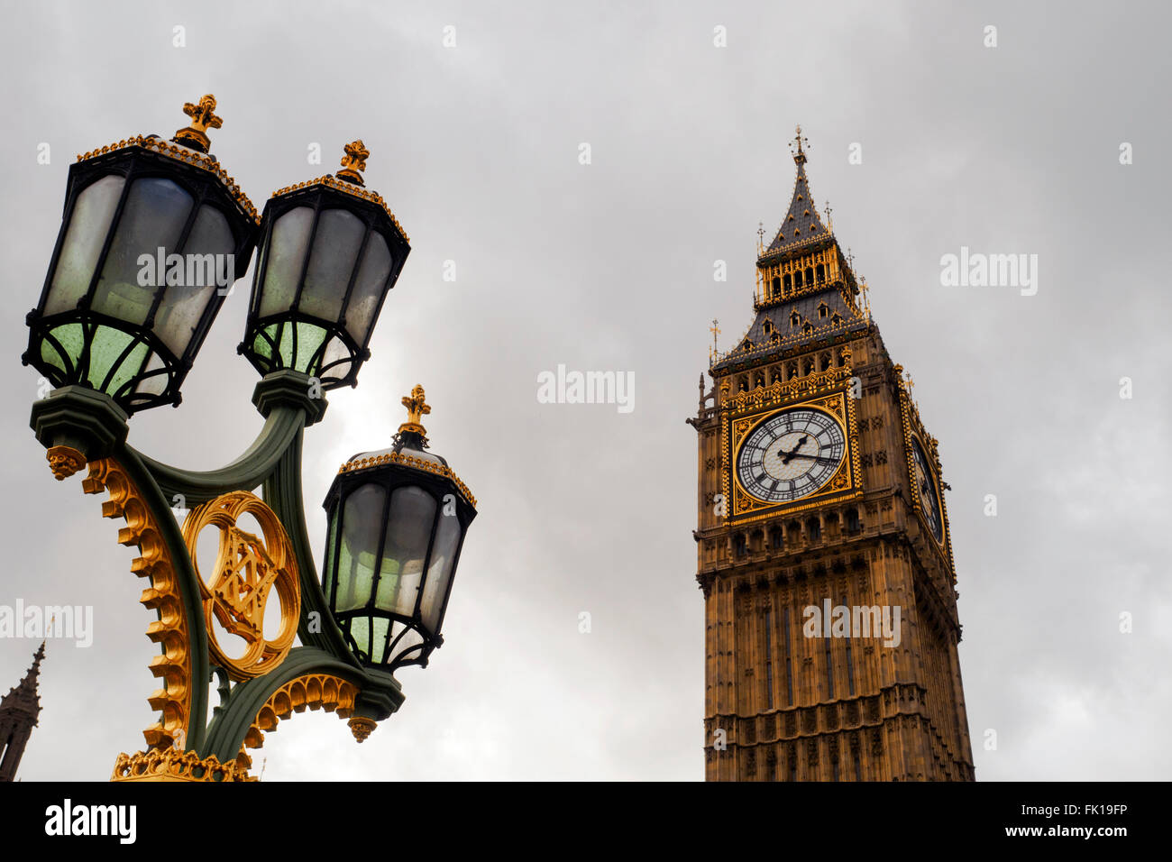 Big Ben - Londres, Angleterre Banque D'Images