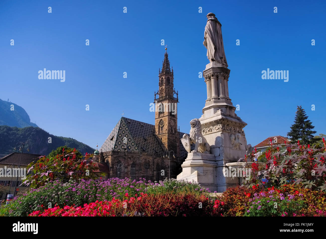 Bozen en Südtirol - Alto Adige Bolzano en Italie, Banque D'Images