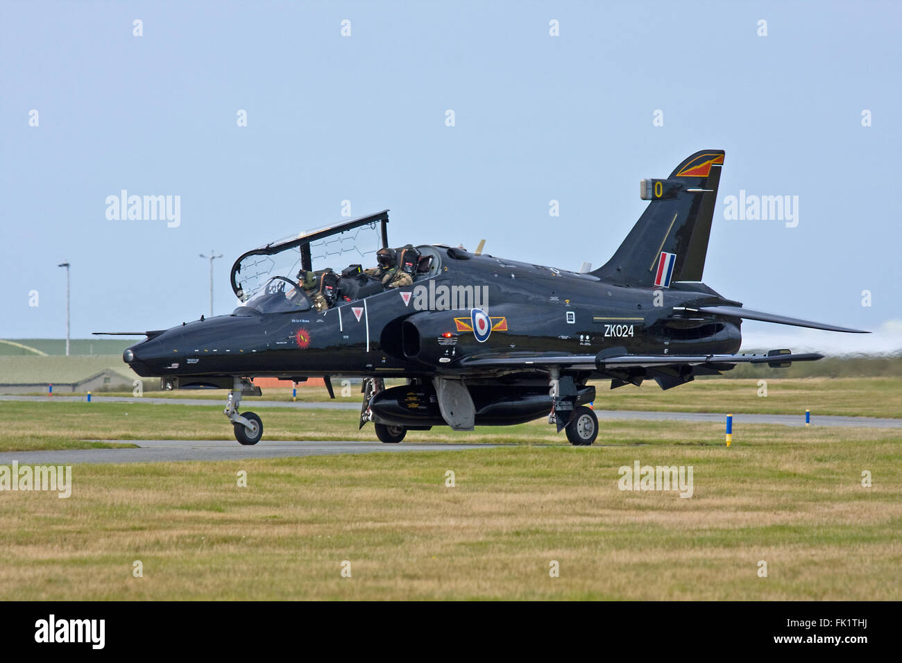 Hawk T.2 No4(R) Squadron RAF Valley Banque D'Images