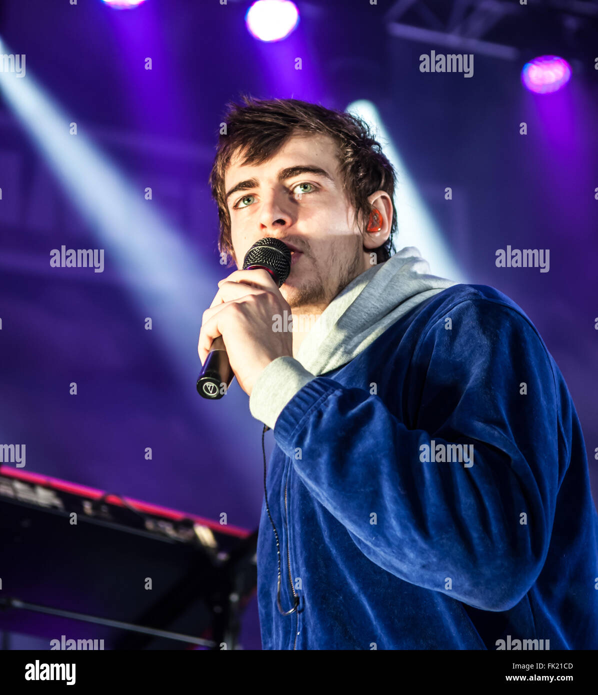 Plymouth, au Royaume-Uni. 05 mars 2016. Rudimentals la performance énergétique d'une Plymouth Pavilions arena. Crédit : Steve Lewington/ Alamy Live News Banque D'Images