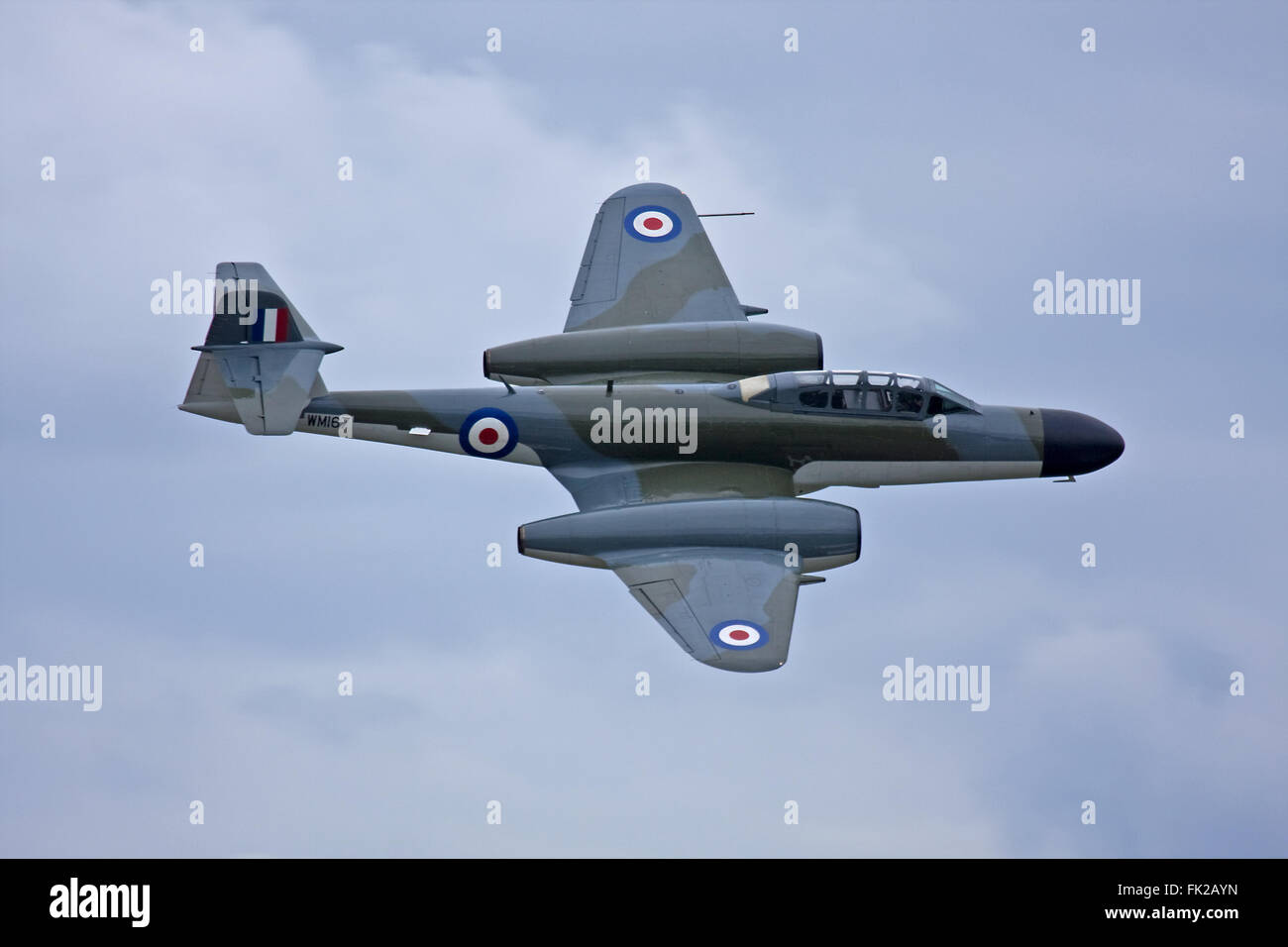 Gloster Meteor WM167/G-LOSM Banque D'Images