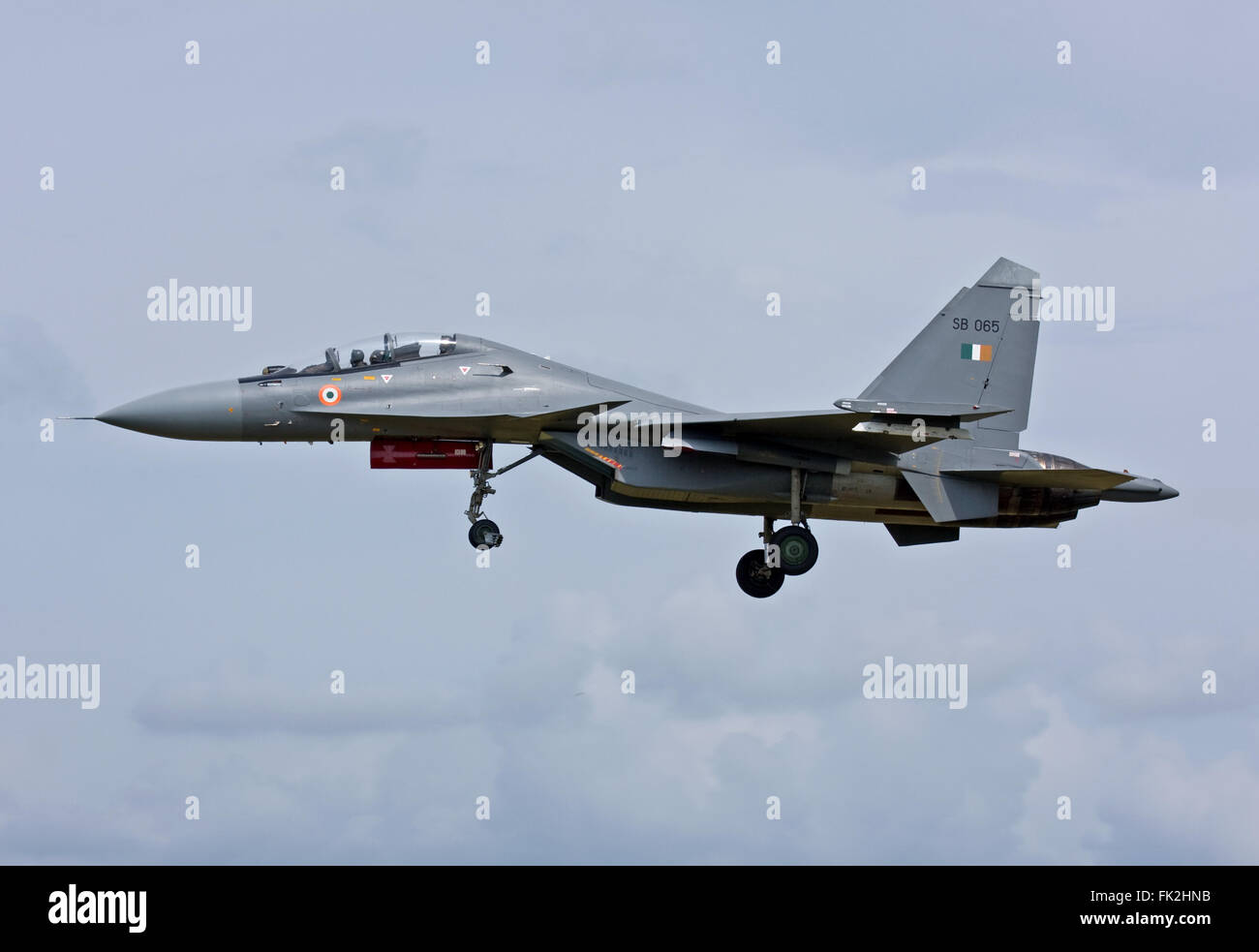 Indian Air Force Sukhoi Su-30MKI 'Flanker' Banque D'Images