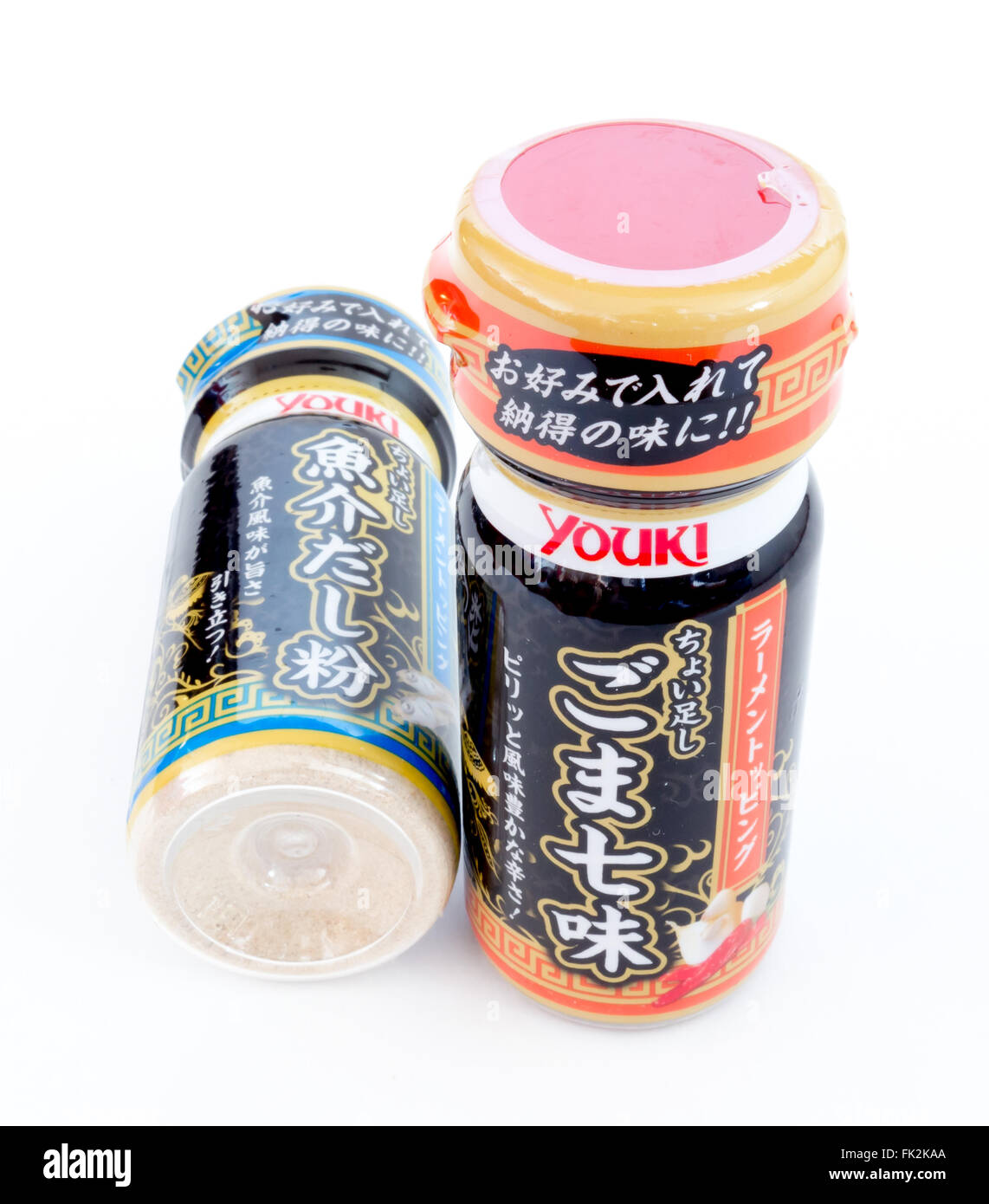 GOMEL, BÉLARUS - 2 février 2016 : l'assaisonnement japonais YOUKI. YOUKI CO., LTD. est un fabricant de produits alimentaires basée au Japon. Banque D'Images