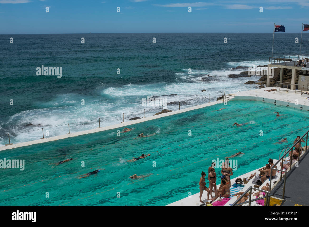 Icebergs de Bondi, Sydney, New South Wales, Australia Banque D'Images