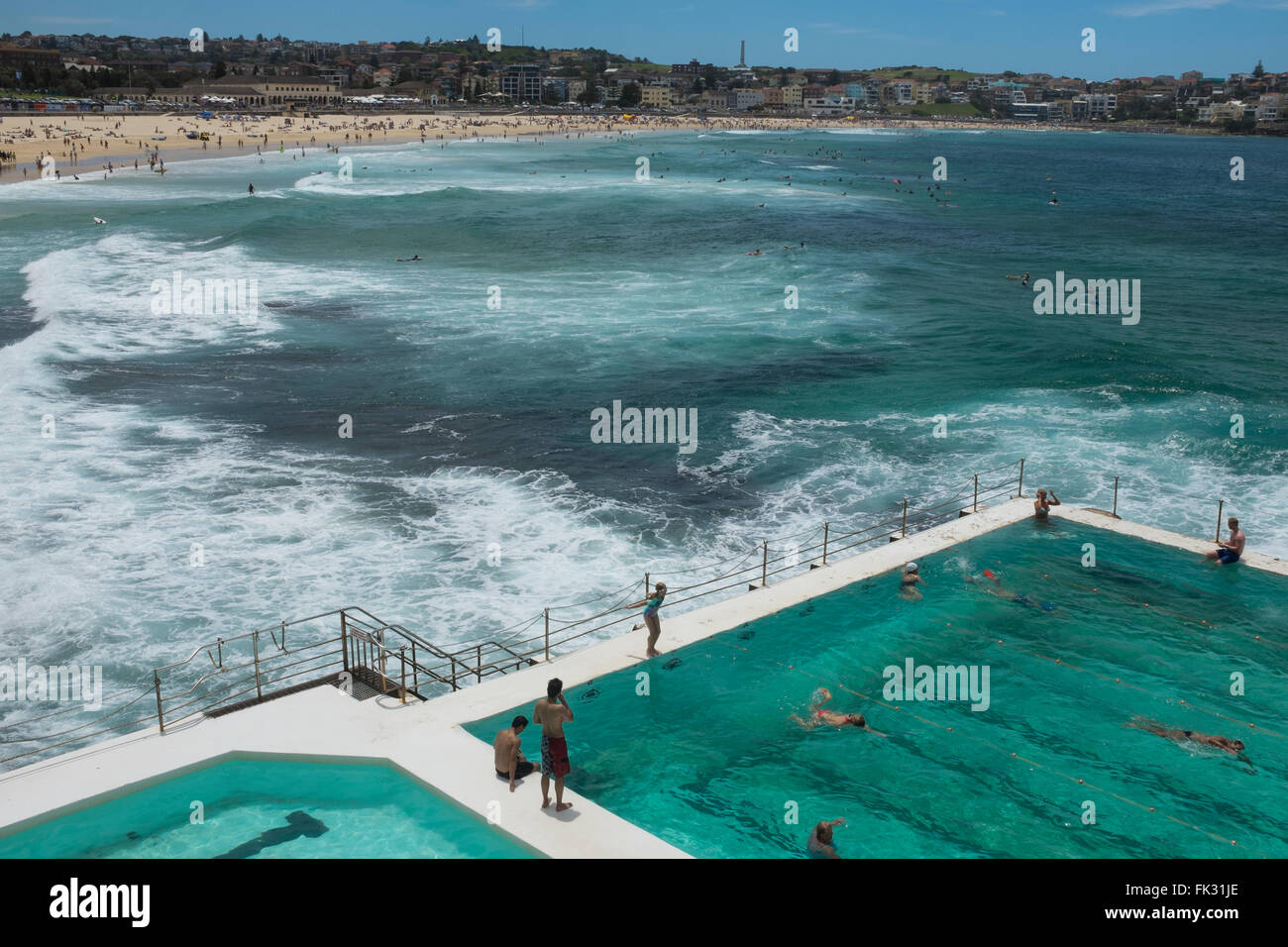 Icebergs de Bondi, Sydney, New South Wales, Australia Banque D'Images