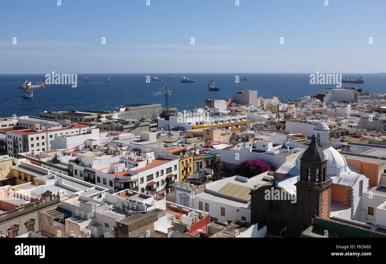 Las Palmas, Gran Canaria, Îles Canaries, Espagne Banque D'Images