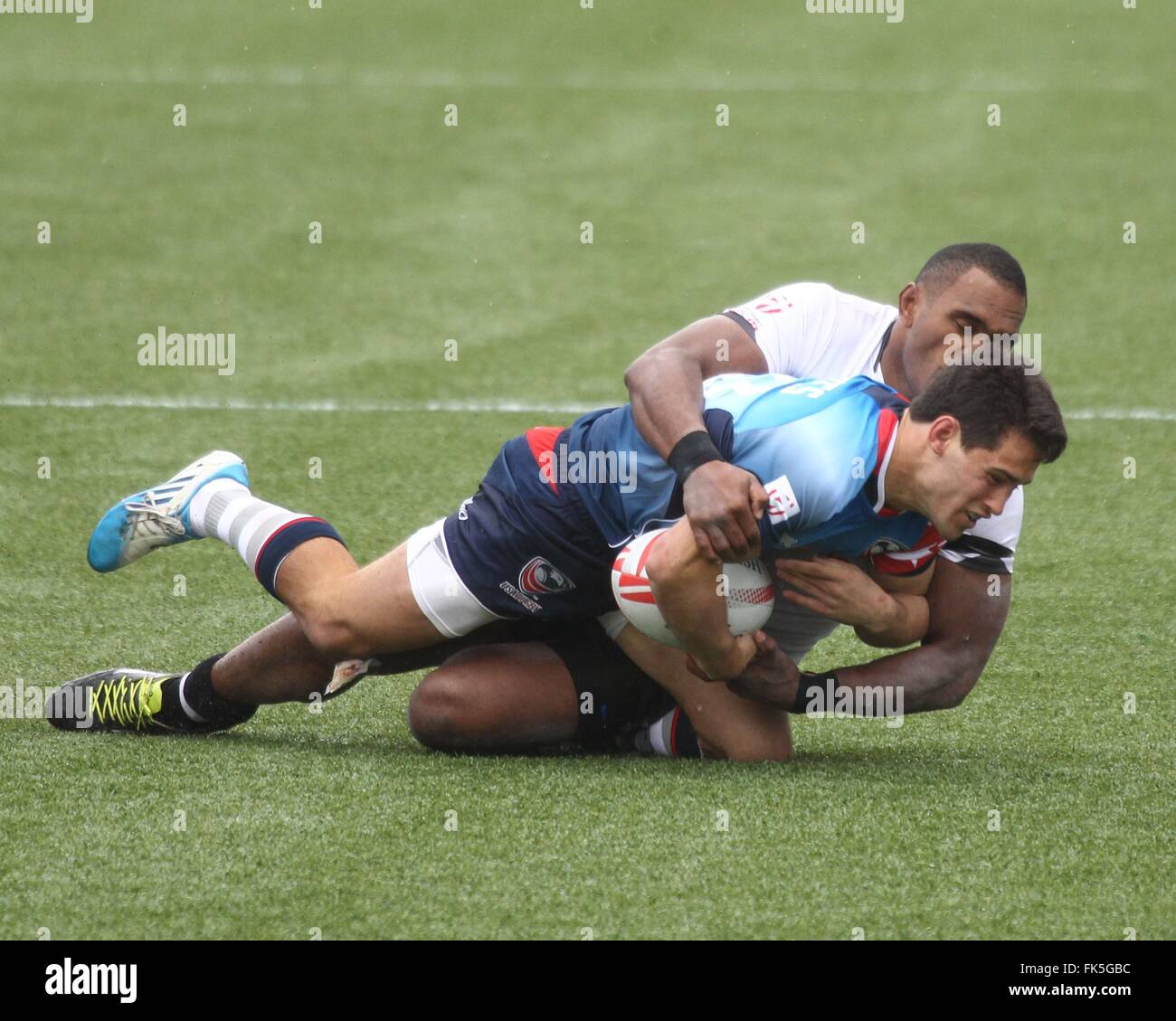 Las Vegas, NV, USA. Mar 6, 2016. Madison Hughes de USA présents pour USA Tournoi international de rugby à VII - SUN, Sam Boyd Stadium, Las Vegas, NV, le 6 mars 2016. Credit : James Atoa/Everett Collection/Alamy Live News Banque D'Images