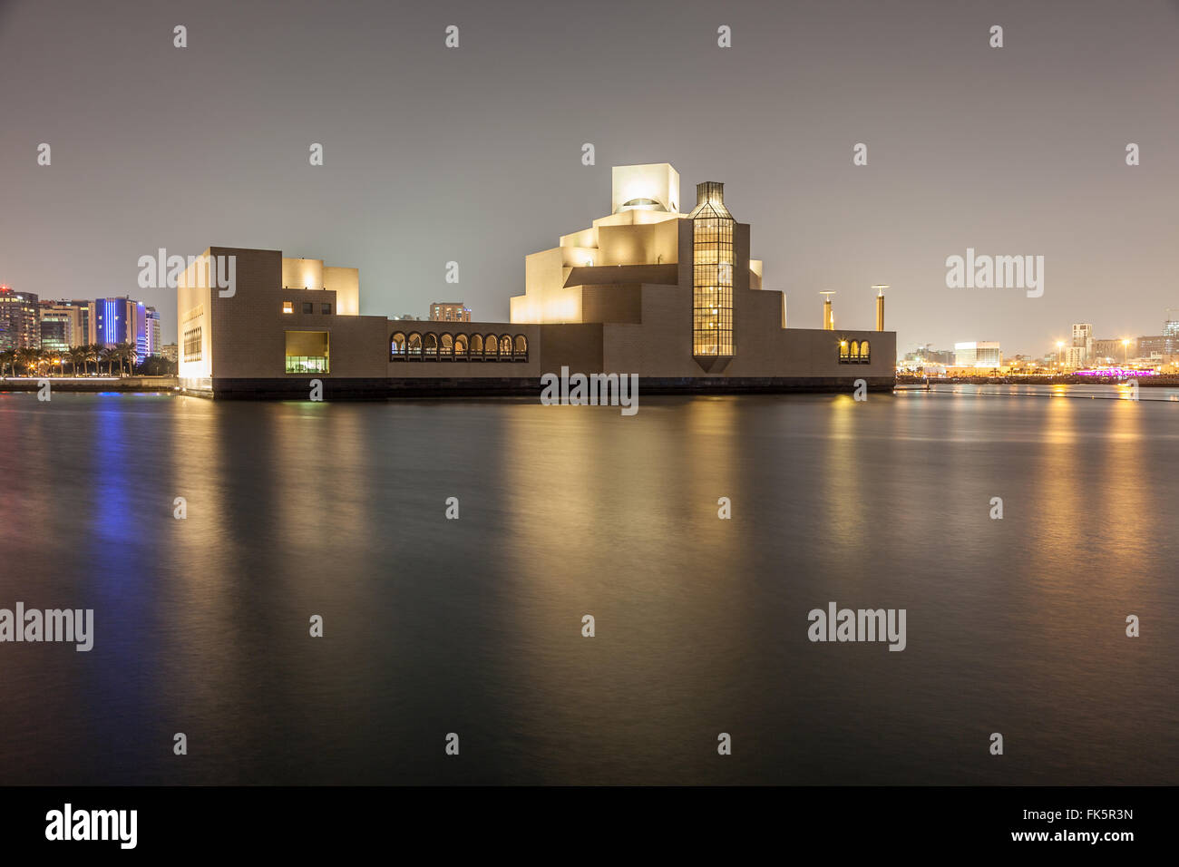 Musée d'art islamique à Doha, Qatar Banque D'Images