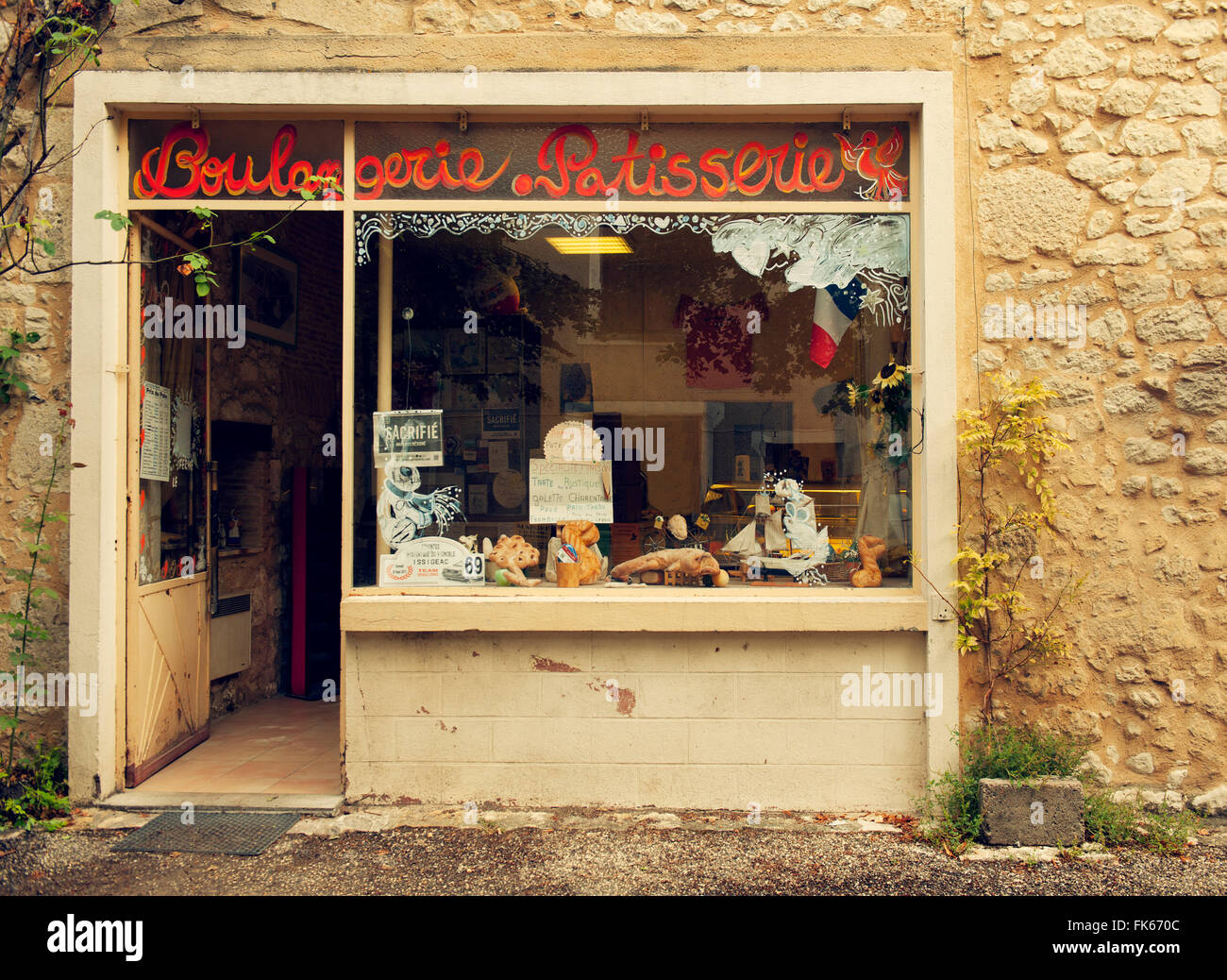 Boulangerie traditionnelle, France, Europe Banque D'Images