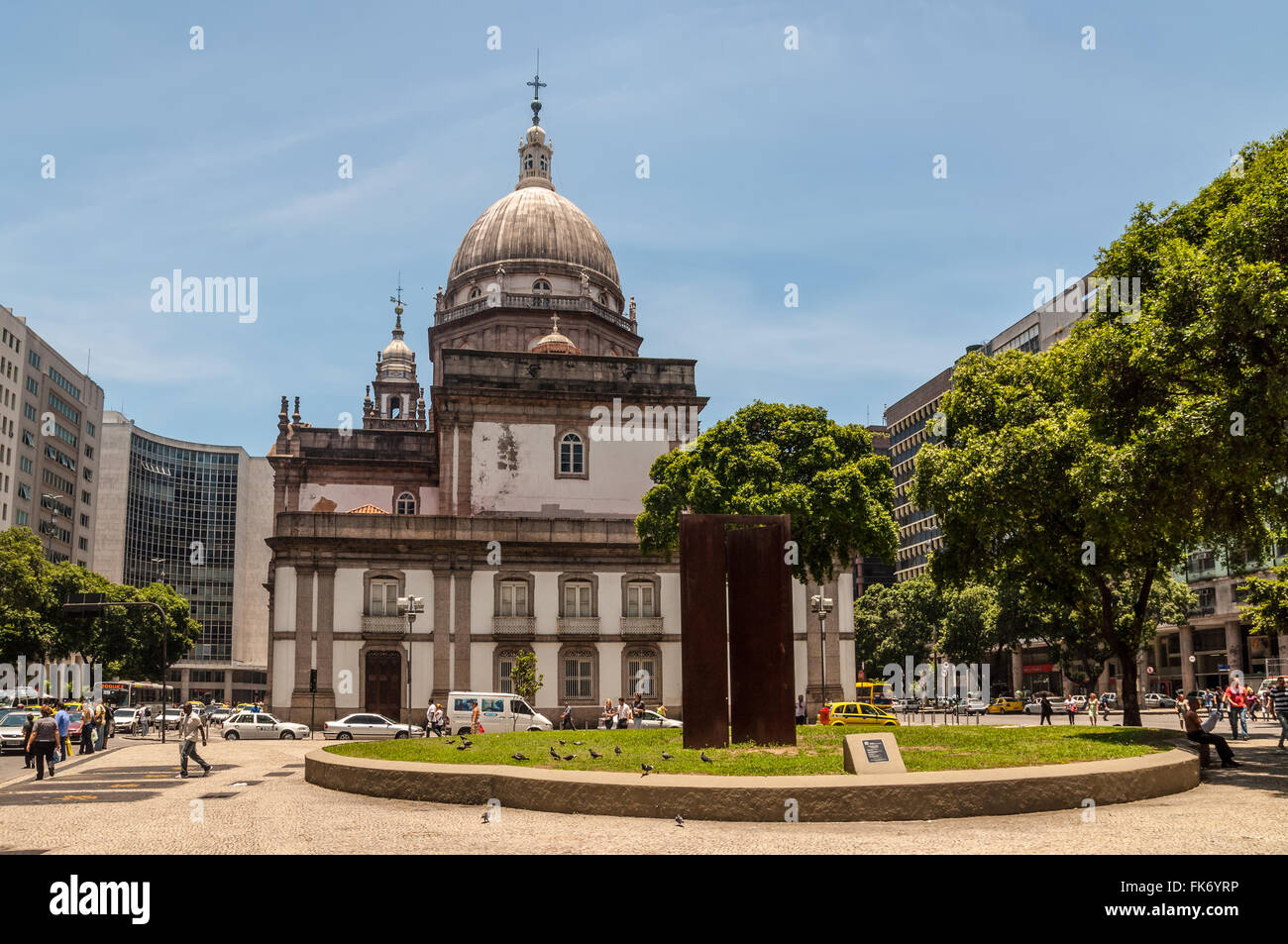 L'église de Candelaria (Igreja de Nossa Senhora da Candelaria) est un élément important de l'église catholique romaine historique Banque D'Images