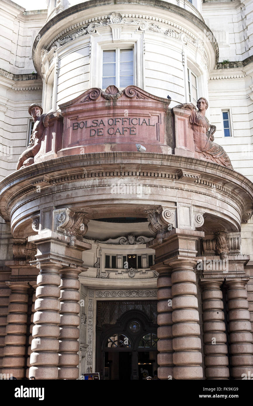 Museum Cafe à Rua XV de Novembro - Centro Historico Banque D'Images