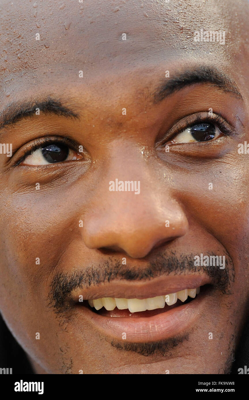 Tampa, FL, USA. 25 Septembre, 2011. Tampa Bay Buccaneers Aqib Talib évoluait (25) au cours de l'Bucs match contre les Falcons d'Atlanta au Stade Raymond James sur Septembre 25, 2011 à Tampa, Floride. © Scott A. Miller/ZUMA/Alamy Fil Live News Banque D'Images