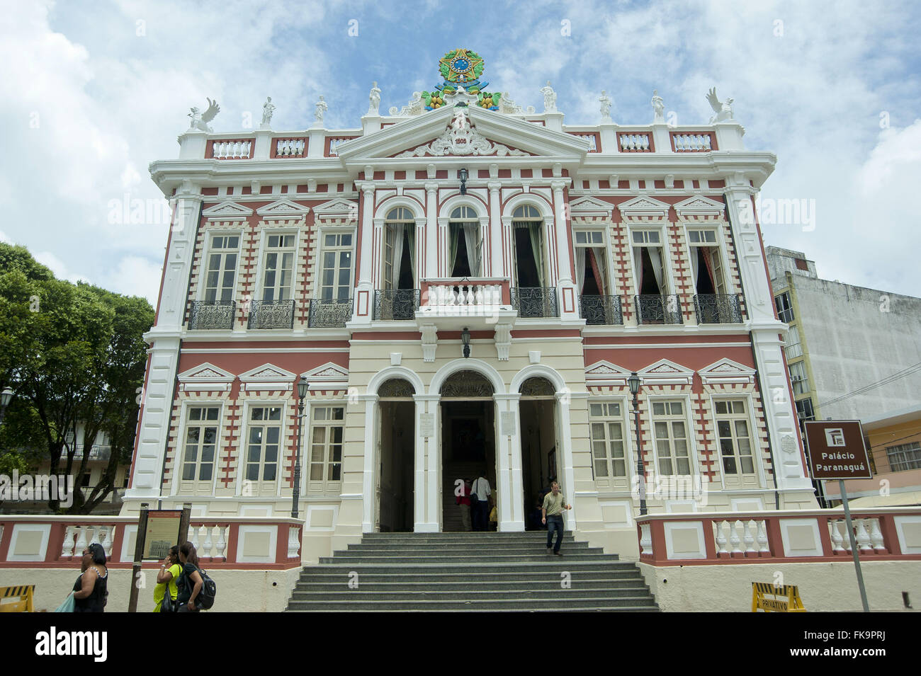 Palacio de Paranagua abrite la ville d'Ilheus - sud de Bahia Banque D'Images