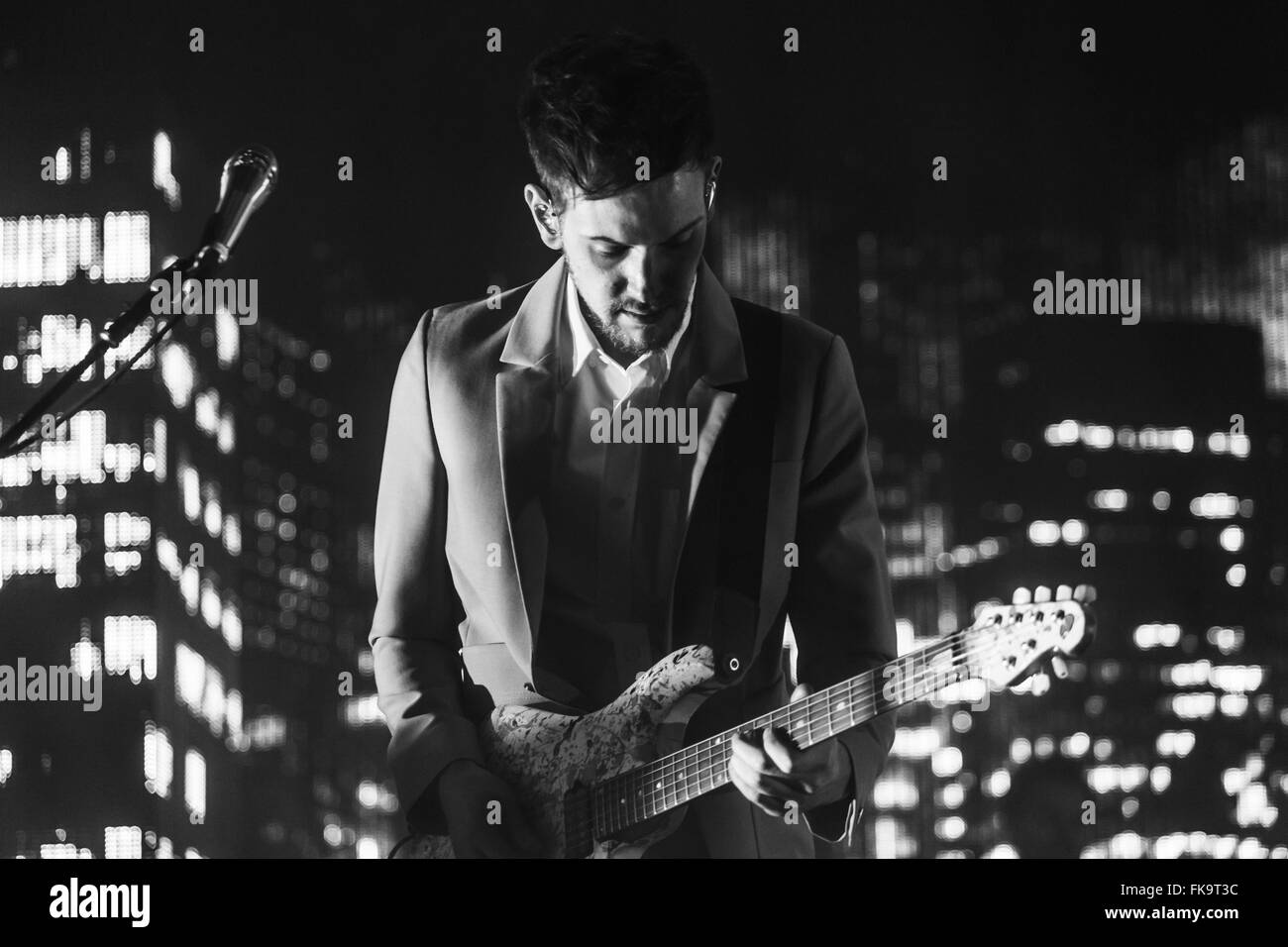 Londres, Royaume-Uni, le 7 mars 2016. 1975 La performance live à l'O2 Brixton Academy. © Robert Stainforth/Alamy Live News Banque D'Images