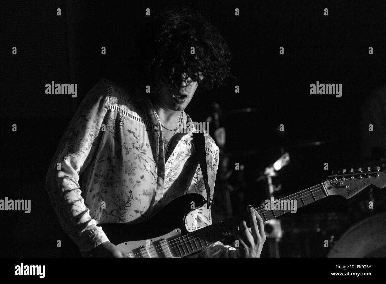 Londres, Royaume-Uni, le 7 mars 2016. 1975 La performance live à l'O2 Brixton Academy. © Robert Stainforth/Alamy Live News Banque D'Images