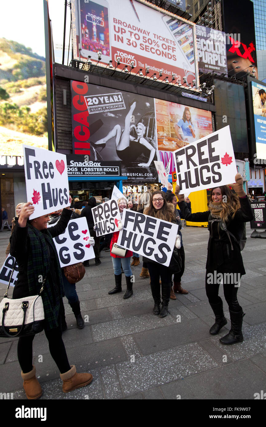 Times Square, Manhattan, New York City, New York, USA Banque D'Images
