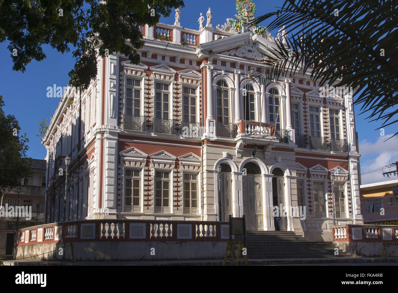 Palacio de Paranagua abrite la ville d'Ilheus - sud de Bahia Banque D'Images