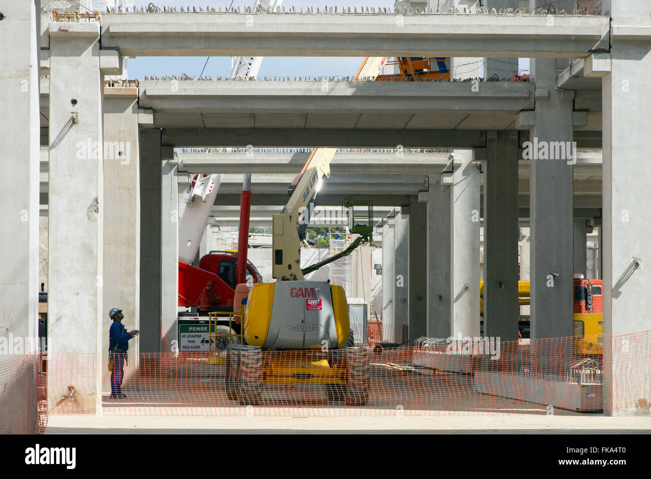 Grossissement de la Sao Paulo / l'Aéroport International de Guarulhos Banque D'Images