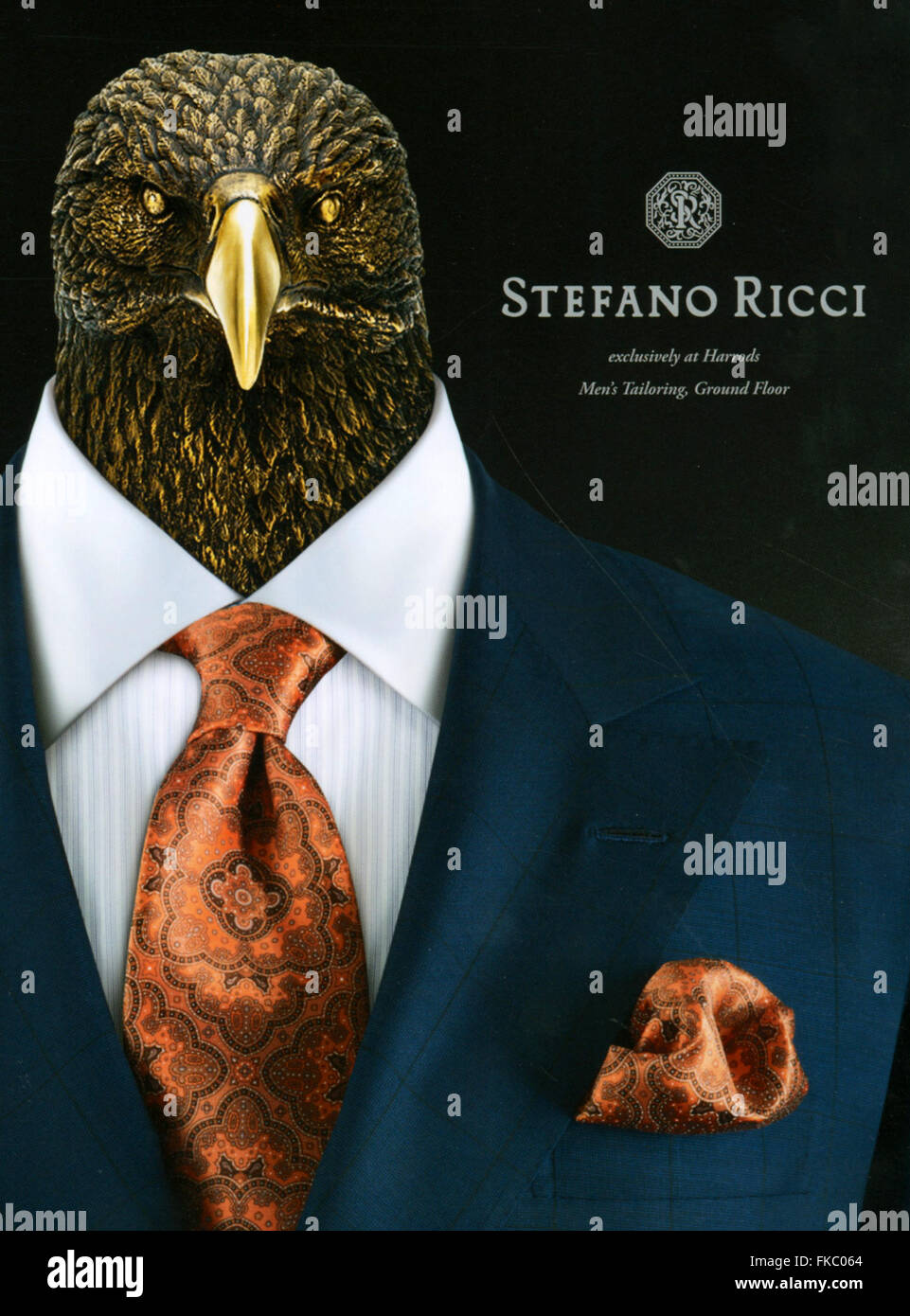 2010s UK Stefano Ricci Annonce magazine Banque D'Images