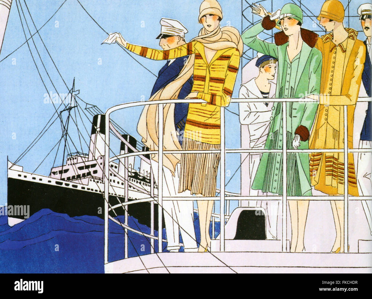 Années 20 Art Déco Plaque Livre France Banque D'Images