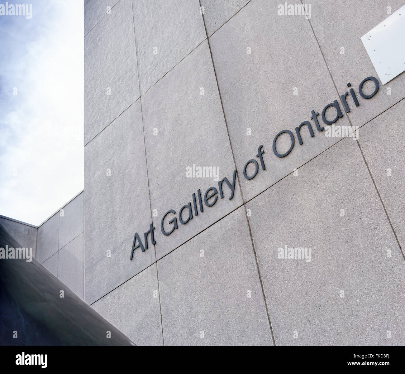 Low angle view of art gallery, Toronto, Ontario, Canada Banque D'Images