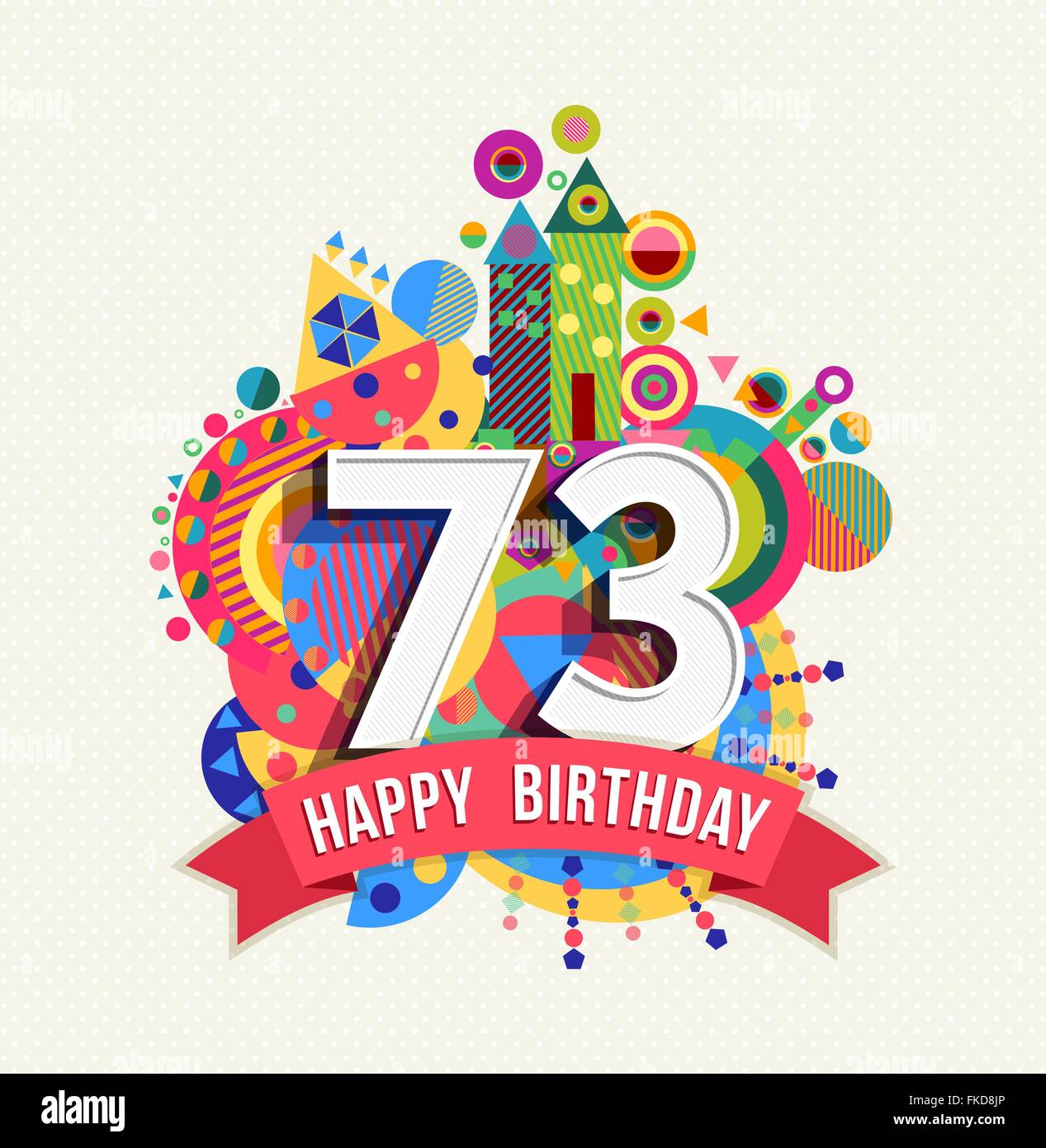 Joyeux Anniversaire 73 Ans 73 Fun Anniversaire Carte Postale Avec Des Etiquettes De Texte Nombre Et Geometrie Coloree Image Vectorielle Stock Alamy Joyeux Anniversaire 73 Ans 73 Fun Anniversaire Carte Postale Avec Des Etiquettes De Texte Nombre Et Geometrie Coloree Image Vectorielle Stock Alamy