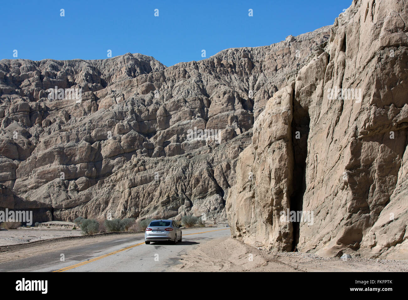 Box Canyon Road, California USA Banque D'Images