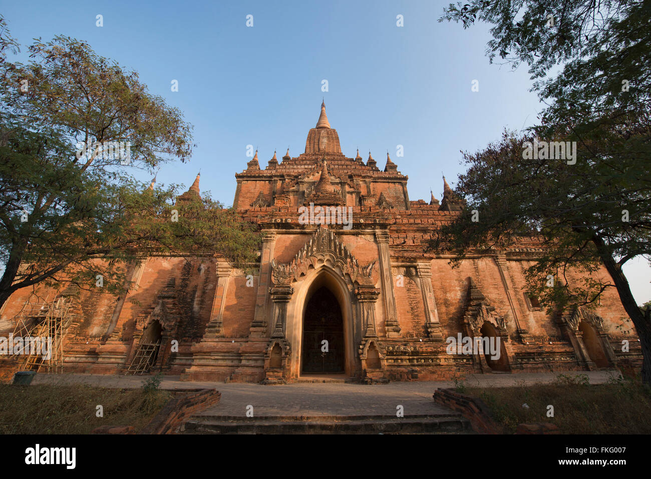 Sulemani temple de Bagan, Myanmar Banque D'Images