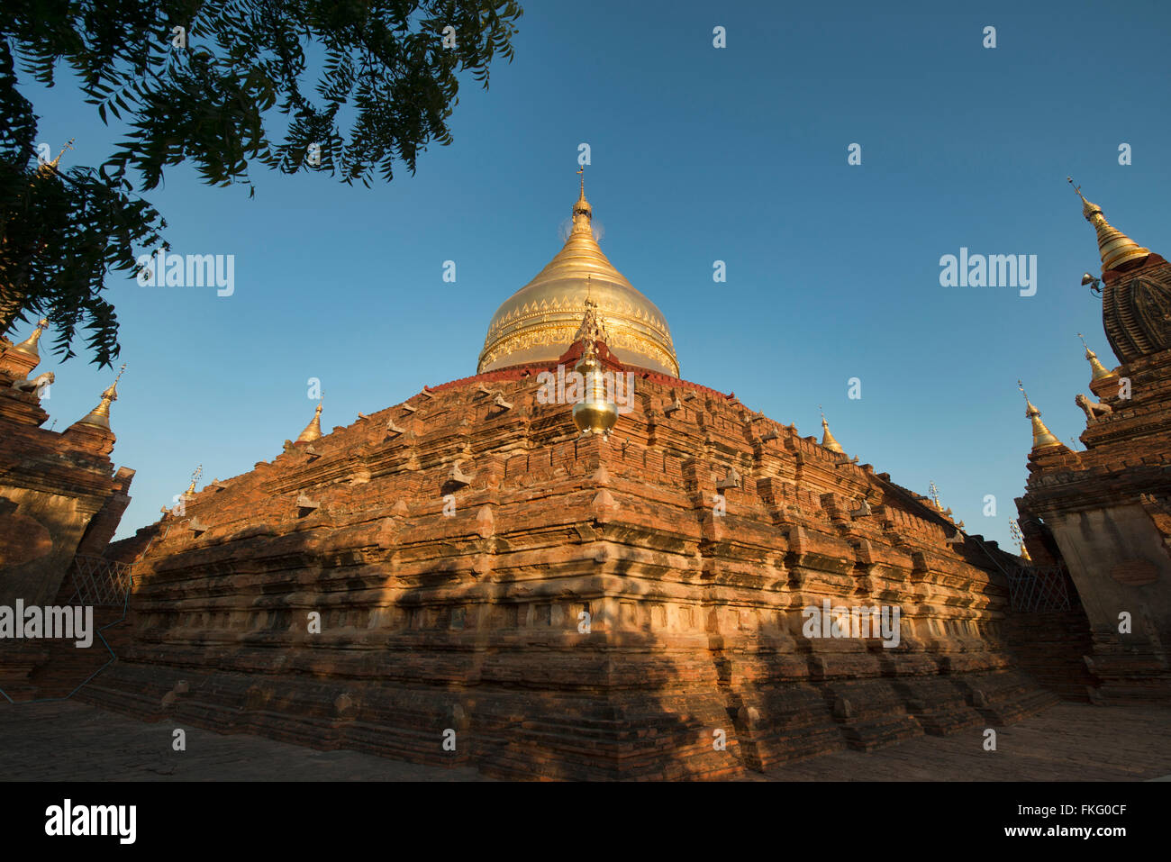 Dhammayazika temple de Bagan, Myanmar Banque D'Images
