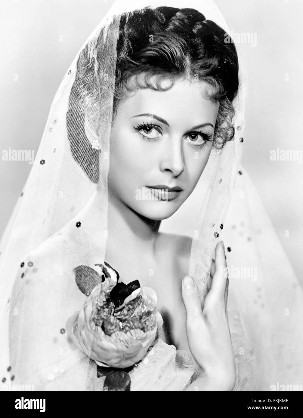 Portrait de Hedy Lamarr,-  Banque D'Images