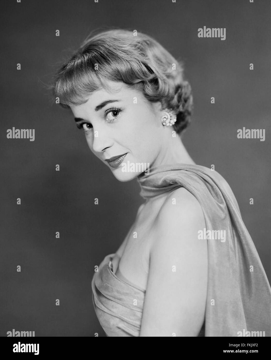 Portrait de Sylvia Syms Banque D'Images