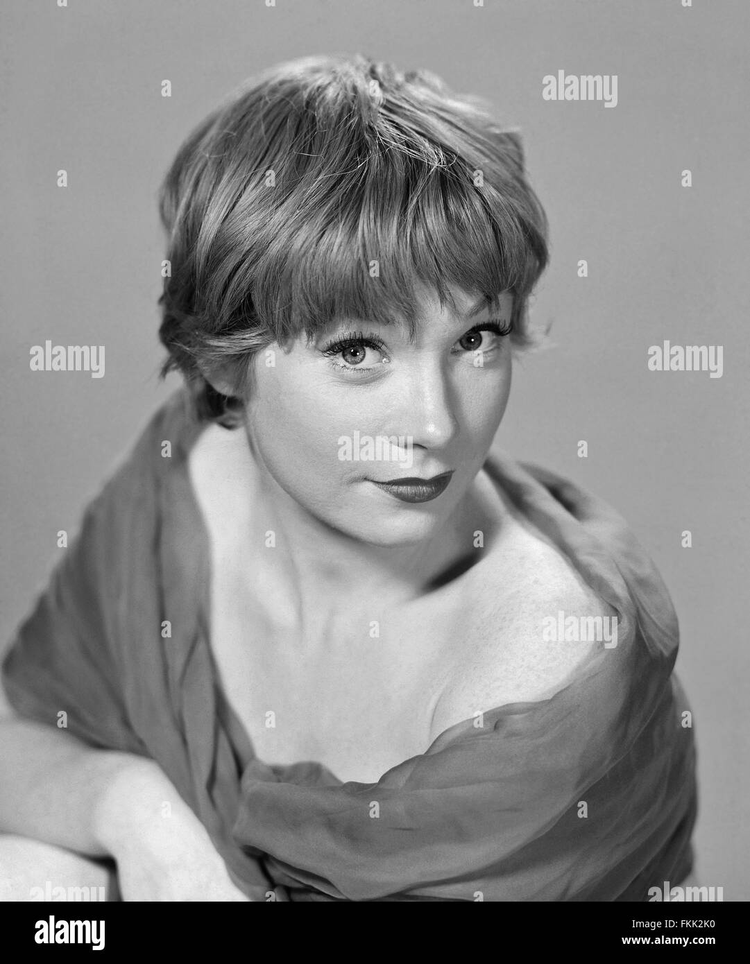 Portrait de Shirley MacLaine Banque D'Images