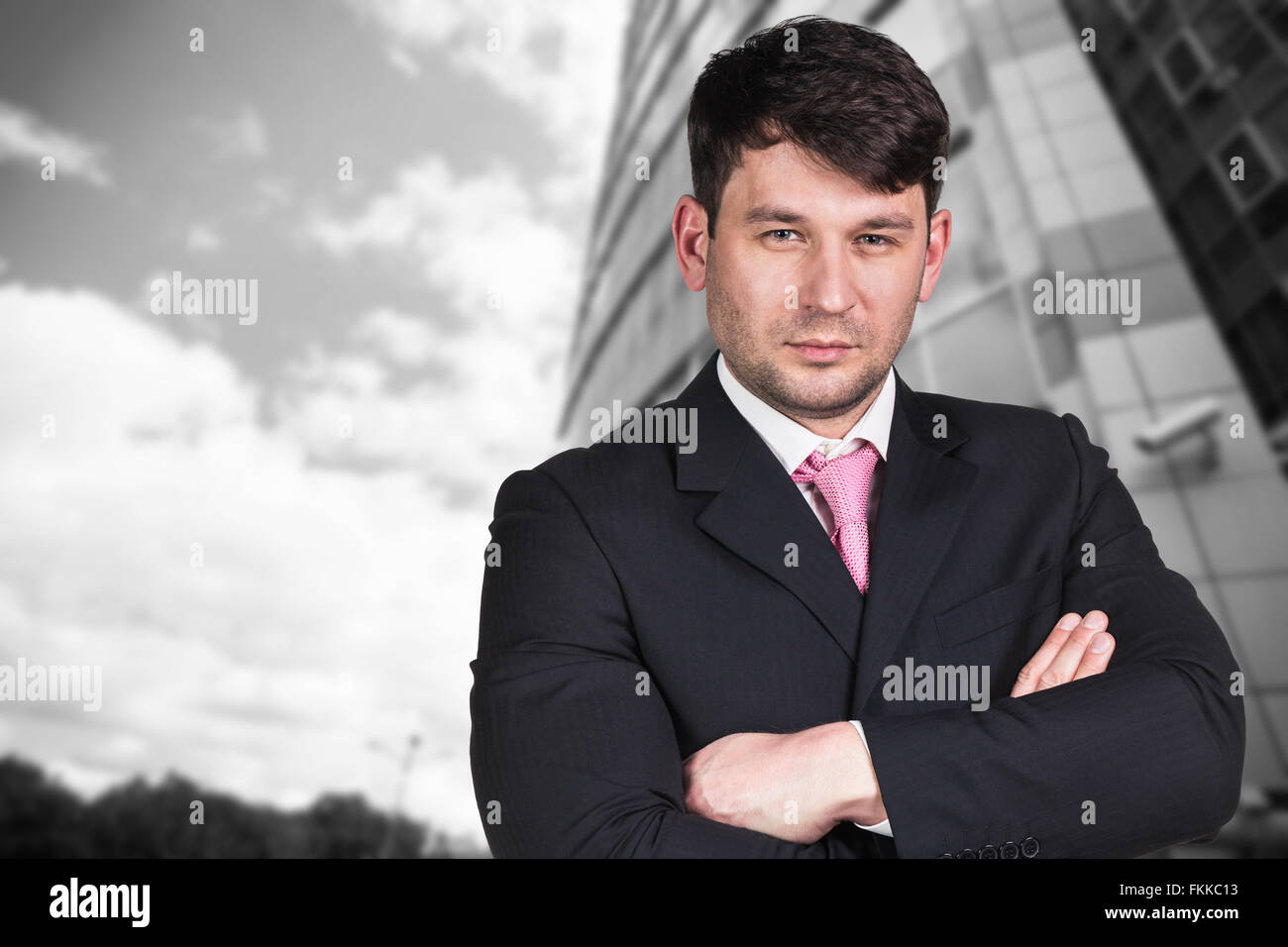 Portrait of handsome young man Banque D'Images