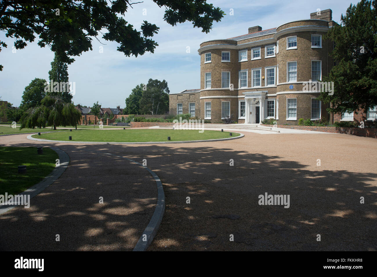 La William Morris Gallery, un musée public consacré à l'anglais Arts et Métiers designer et au début-socialiste William Morris. Banque D'Images