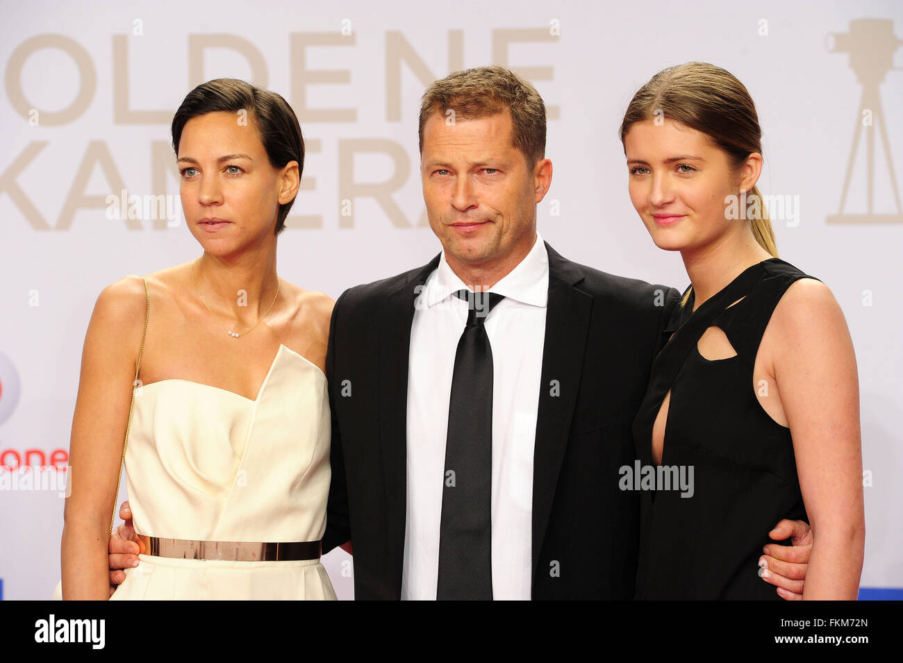 Goldene Kamera awards 2016 - Arrivées avec : Marlene Shirley, Til Schweiger, Lilli Schweiger Où : Hambourg, Allemagne Quand : 06 Oct 2016 Banque D'Images