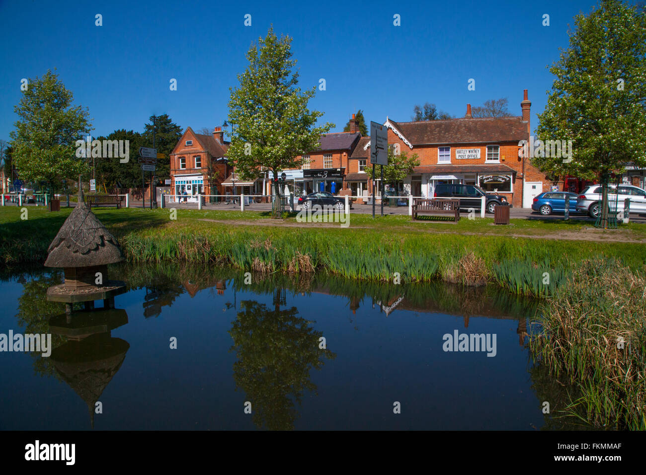 Hartley Wintney, Hampshire, Angleterre Banque D'Images