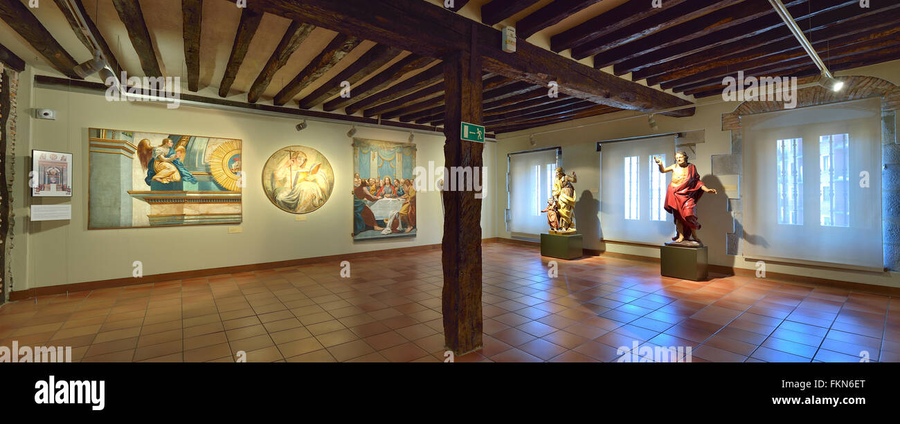 Musée Diocésain d'Art Sacré de Bilbao, en Biscaye, Pays Basque, Pays Basque, Espagne, Europe Banque D'Images