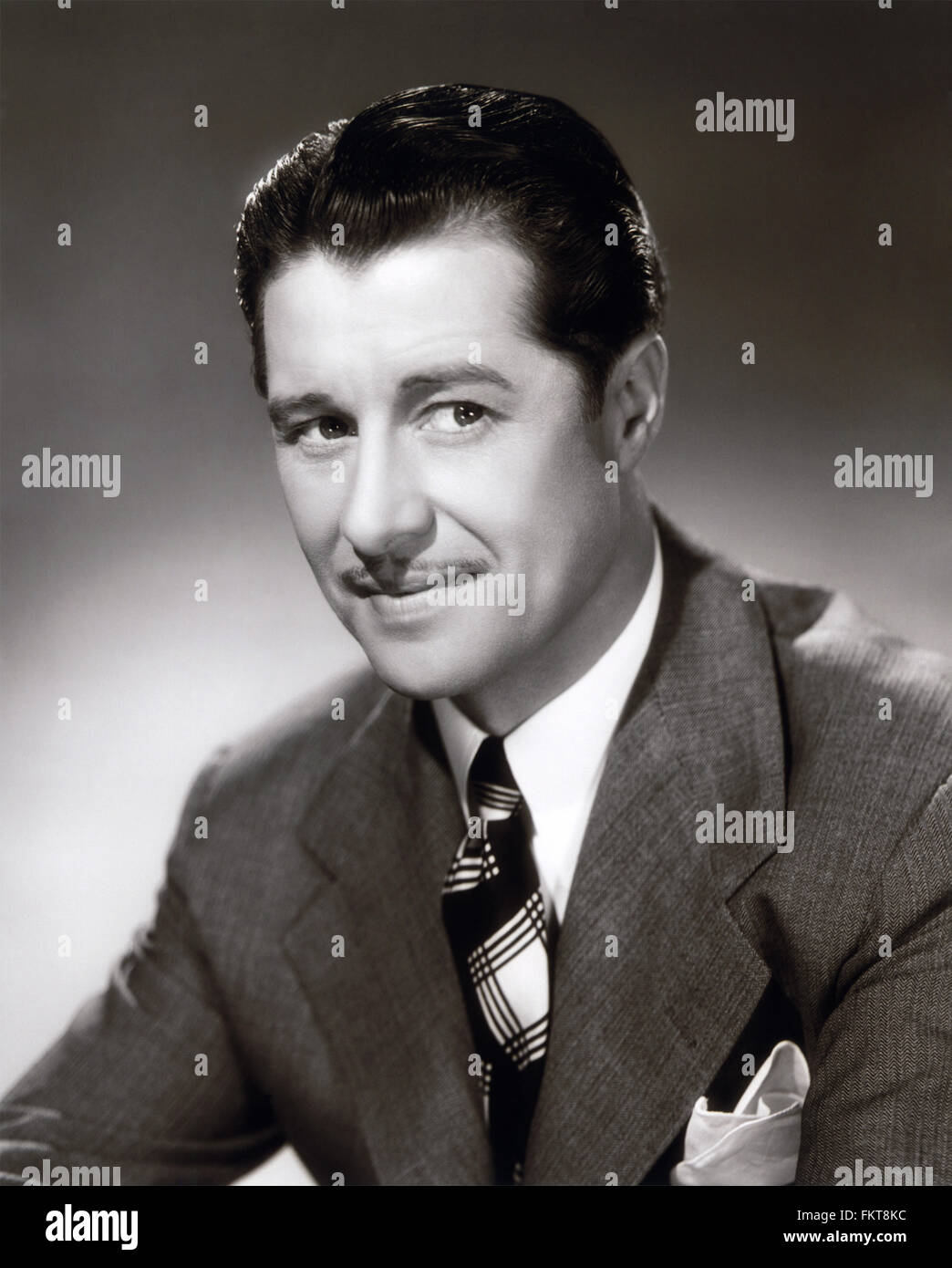 Portrait de Don Ameche Banque D'Images