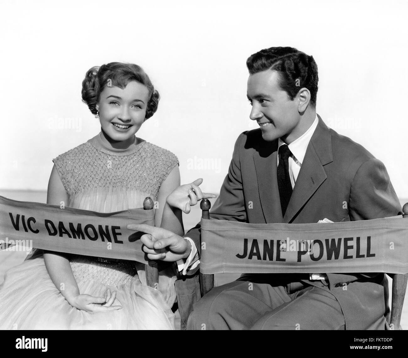 Portrait de Jane Powell dans riche jeune et jolie Banque D'Images