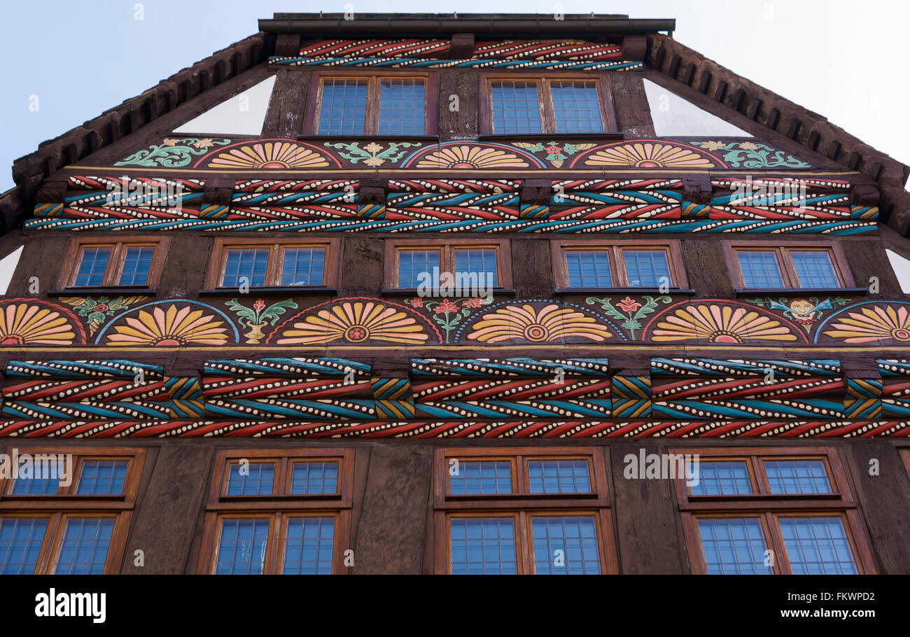 Hoexter Fachwerkhaus en allemand Banque D'Images